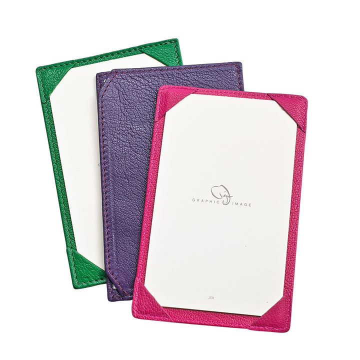 Graphic Image Bright Leather Jotter