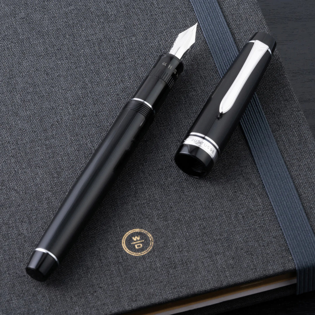 Pilot Justus 95 Black Fountain Pen