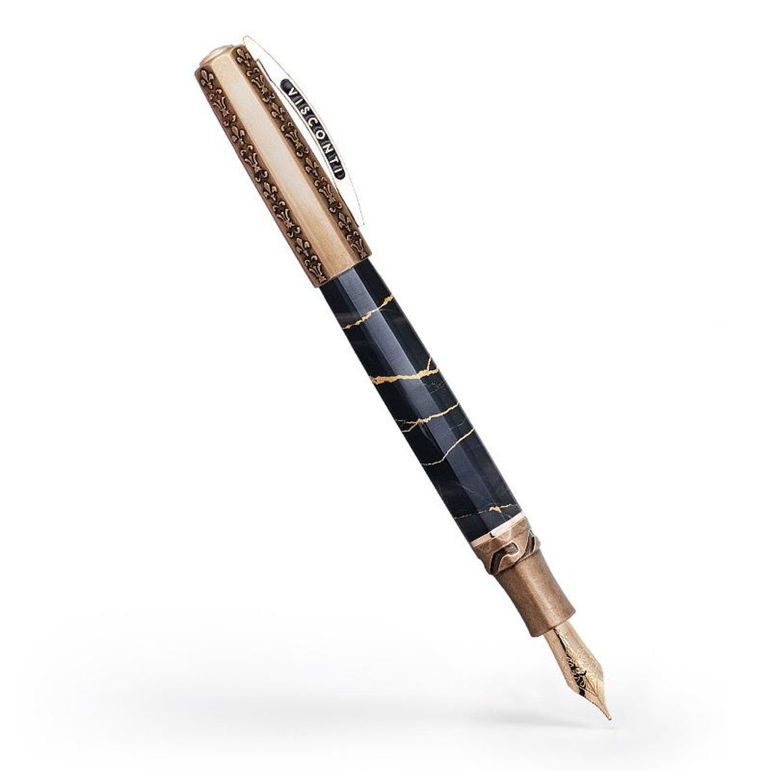 Visconti il Magnifico Fountain Pen - Black Marble
