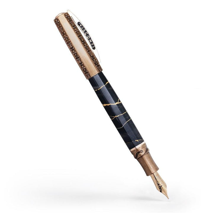 Visconti il Magnifico Fountain Pen - Black Marble