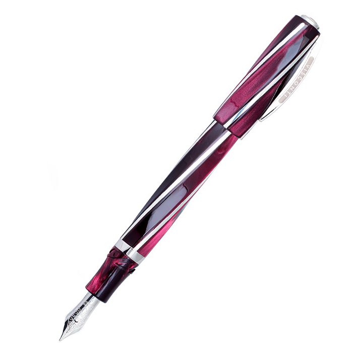 Visconti Divina Elegance Bordeaux - Oversize Fountain Pen (14k nib)