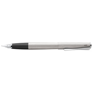 Lamy Studio Fountain Pen - Brushed Stainless Steel