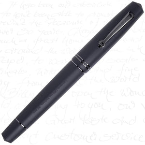 Leonardo Officina Italiana Momento Zero Fountain Pen - Deep Black