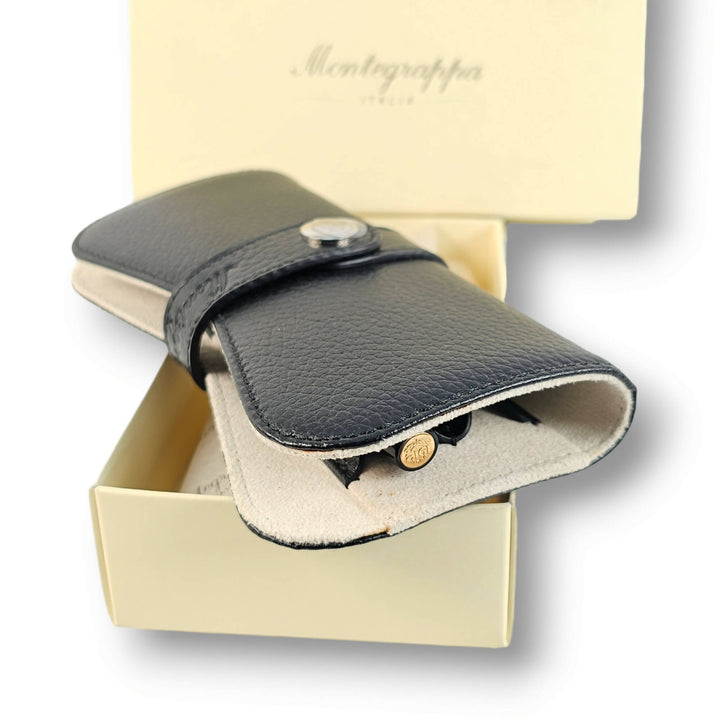 Montegrappa Italian Leather 2 Pen Pouch