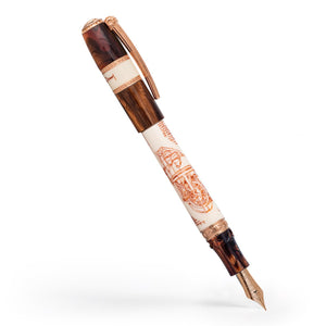 Visconti Leonardo da Vinci Machina Fountain Pen - Rose Gold