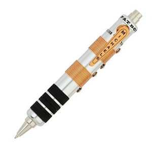 Michael's Fat Boy Pens: Tesla Coil Silver Ballpoint