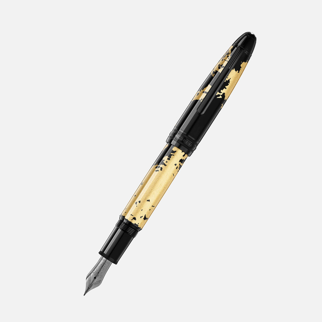 Montblanc Meisterstück 146 Calligraphy Gold Leaf Fountain Pen