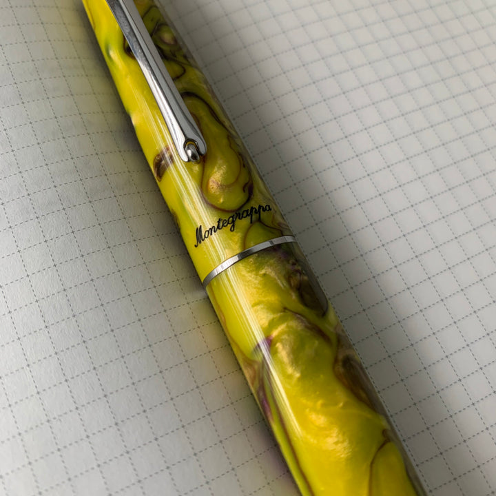 Montegrappa Elmo 01 Fountain Pen - Iris Yellow