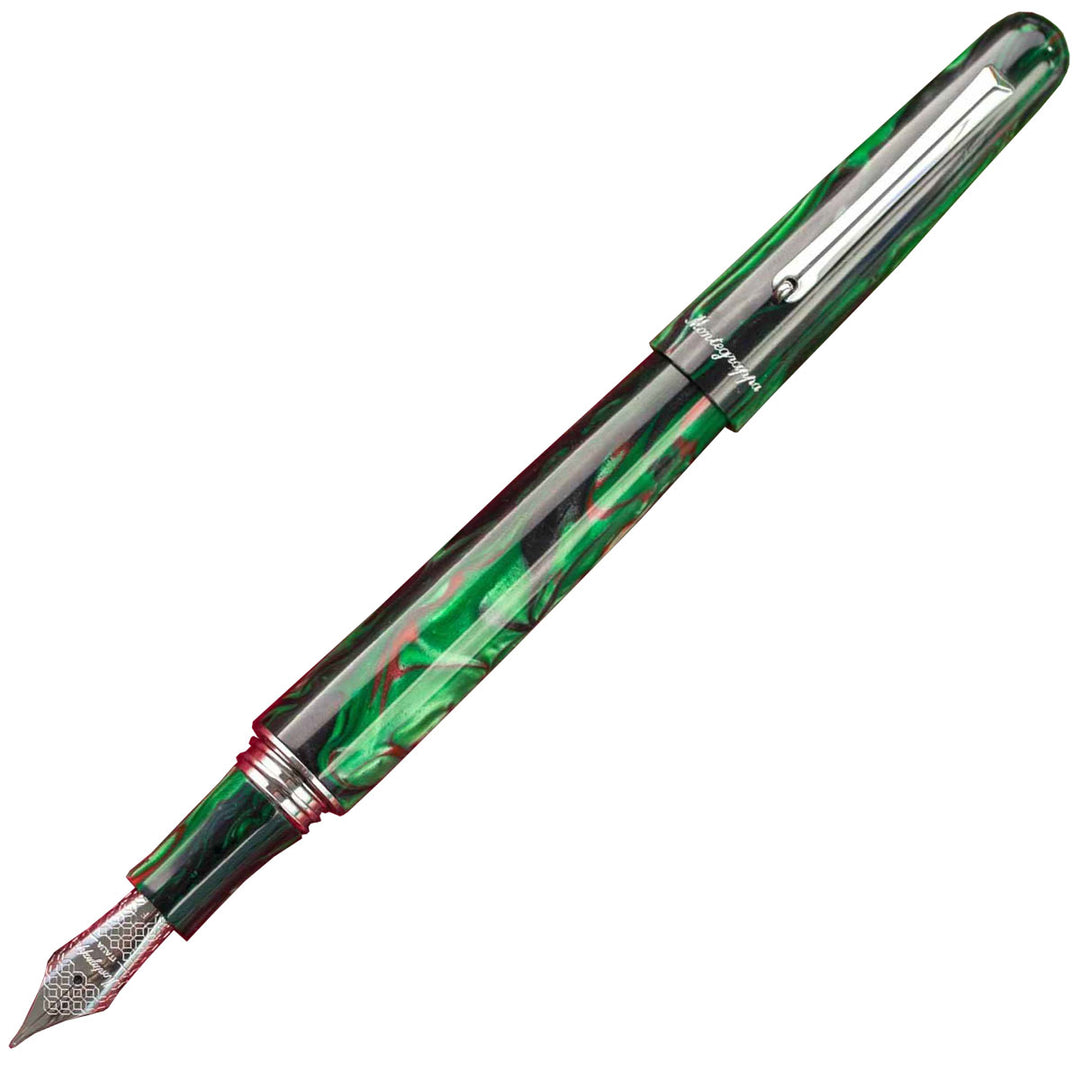 Montegrappa Elmo 01 Fountain Pen - Black Star Calla Lily