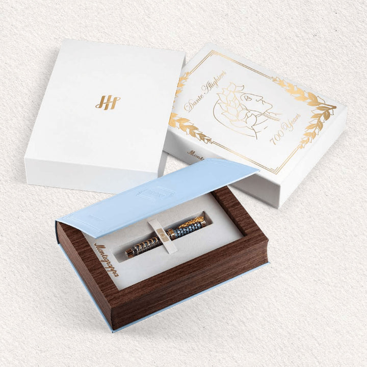 Montegrappa Dante Alighieri : Paradiso Silver Fountain Pen