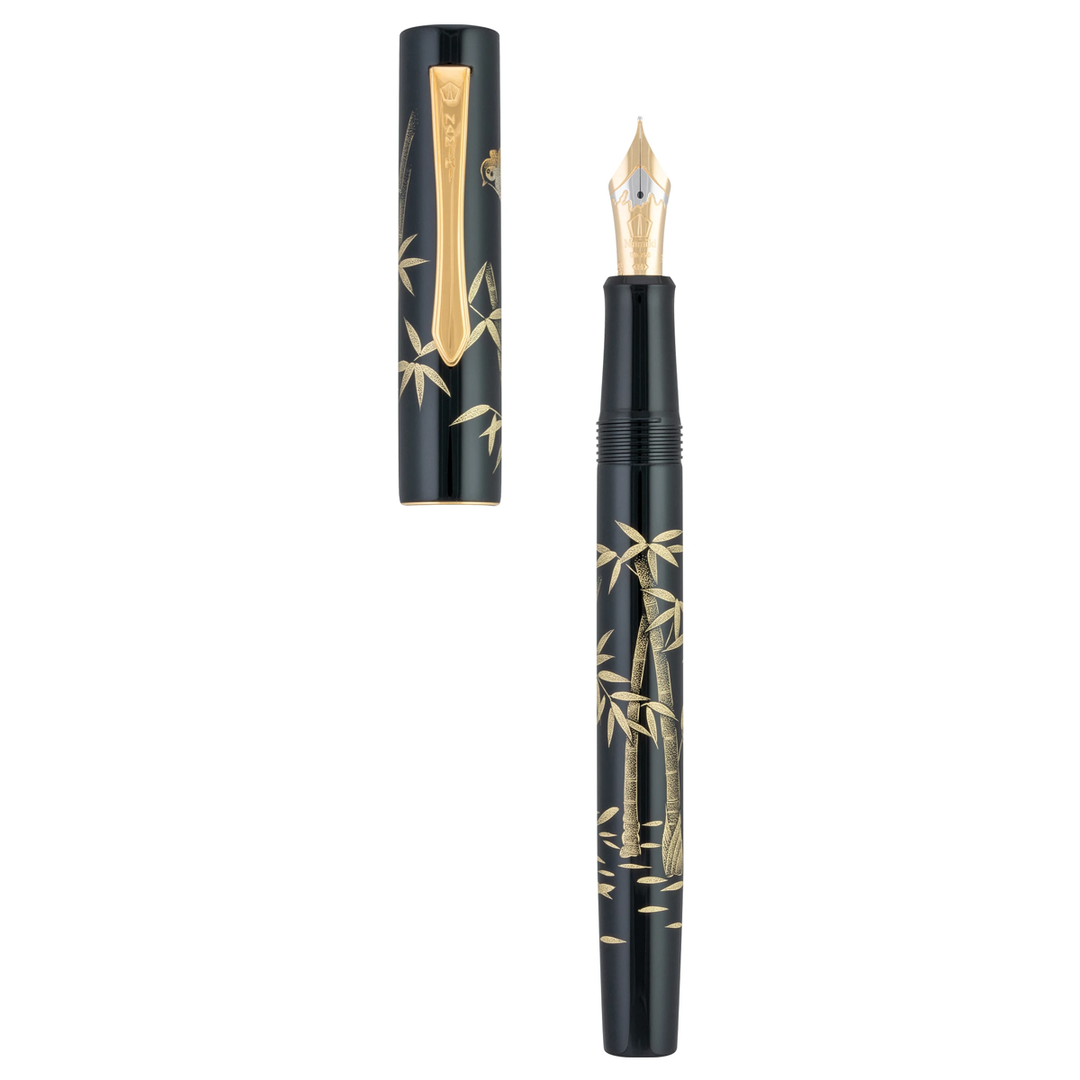 Namiki Chinkin Bamboo and Sparrow