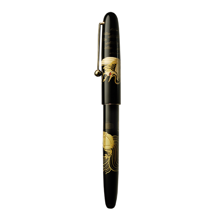Namiki Nippon Art Crane &amp; Turtle Fountain Pen