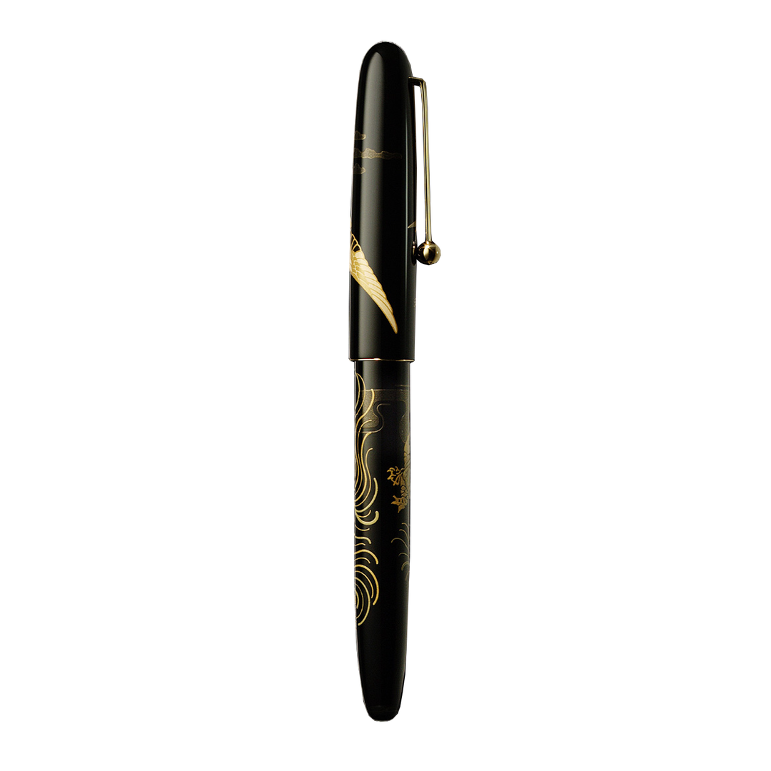 Namiki Nippon Art Crane &amp; Turtle Fountain Pen