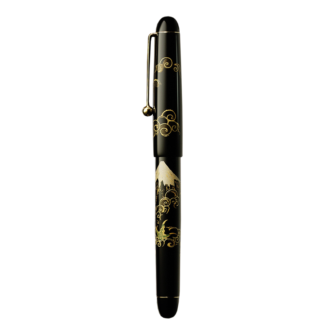 Namiki Nippon Art Yukari Mt. Fuji &amp; Dragon Fountain Pen