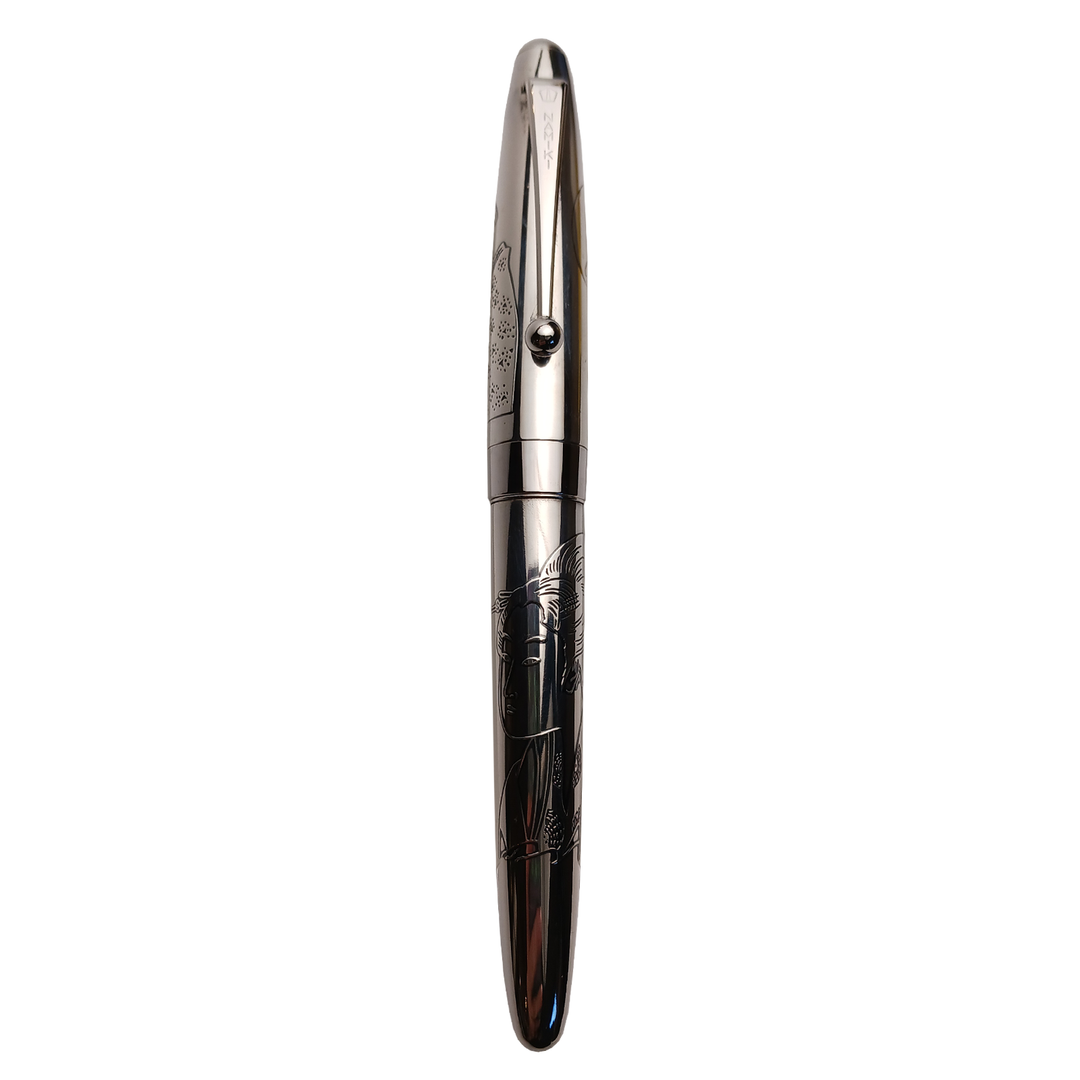 Namiki Sterling Silver Geisha Fountain Pen