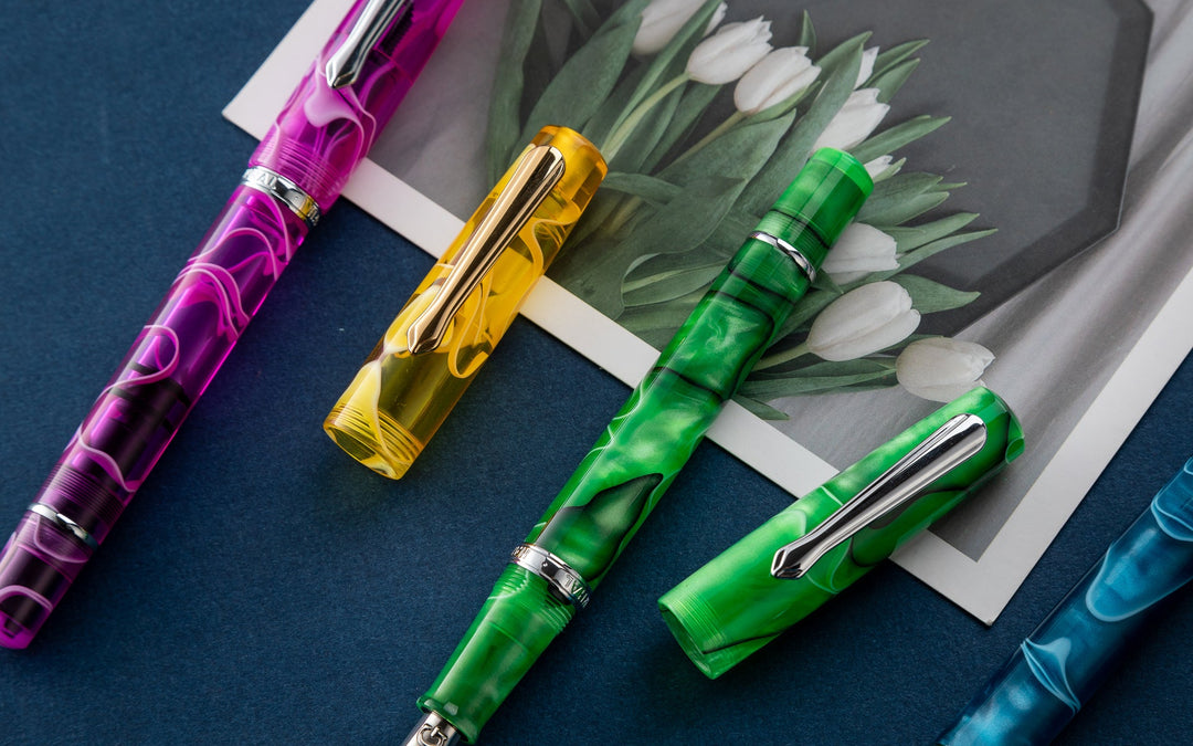Nahvalur Original Fountain Pen - Merman Green