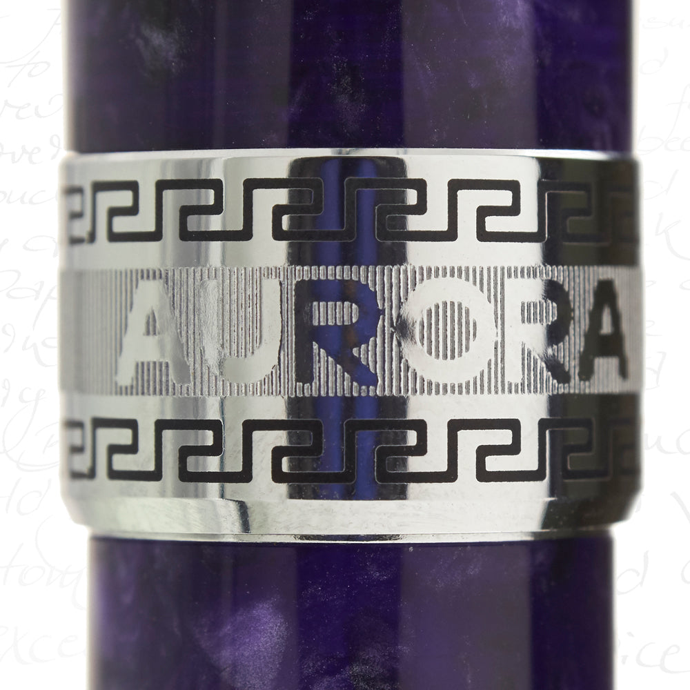 Aurora Optima Limited Edition Nebulosa Silver Fountain Pen