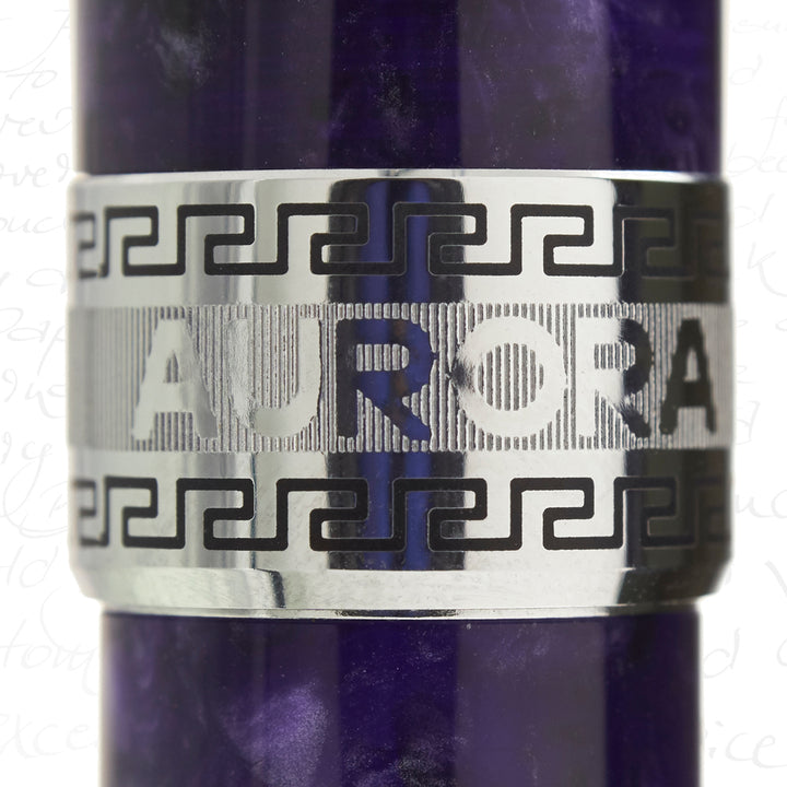 Aurora Optima Limited Edition Nebulosa Silver Fountain Pen