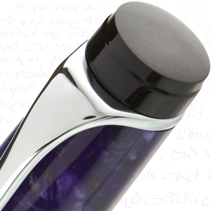 Aurora Optima Limited Edition Nebulosa Silver Fountain Pen