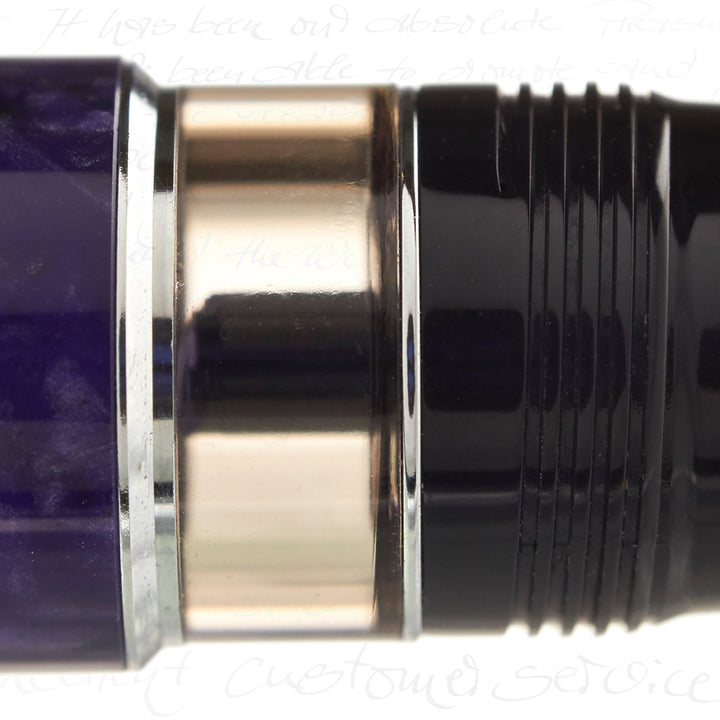 Aurora Optima Limited Edition Nebulosa Silver Fountain Pen
