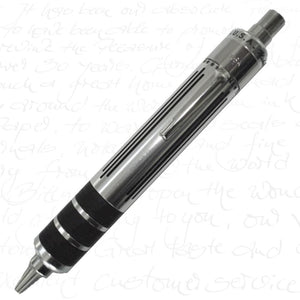Michael's Fatboy New York Edition Ballpoint Pen Silver w/ Black Pinstripes