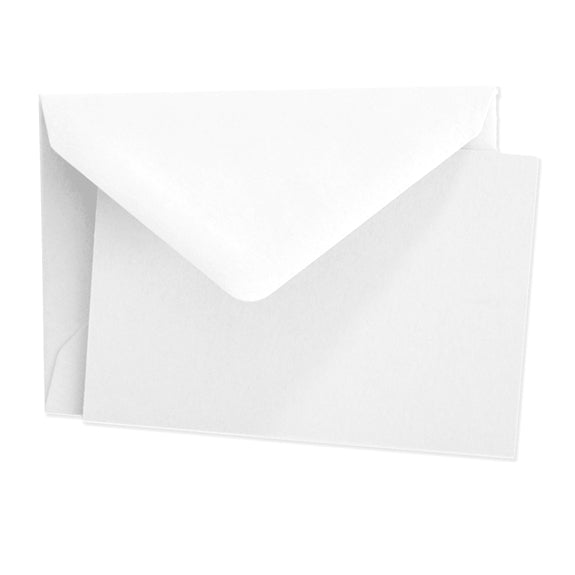 Color Vellum Small Note Cards and Envelopes 2.5" x 3.75" (25ct) | Original Crown Mill