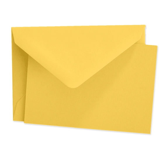 Color Vellum Small Note Cards and Envelopes 2.5" x 3.75" (25ct) | Original Crown Mill