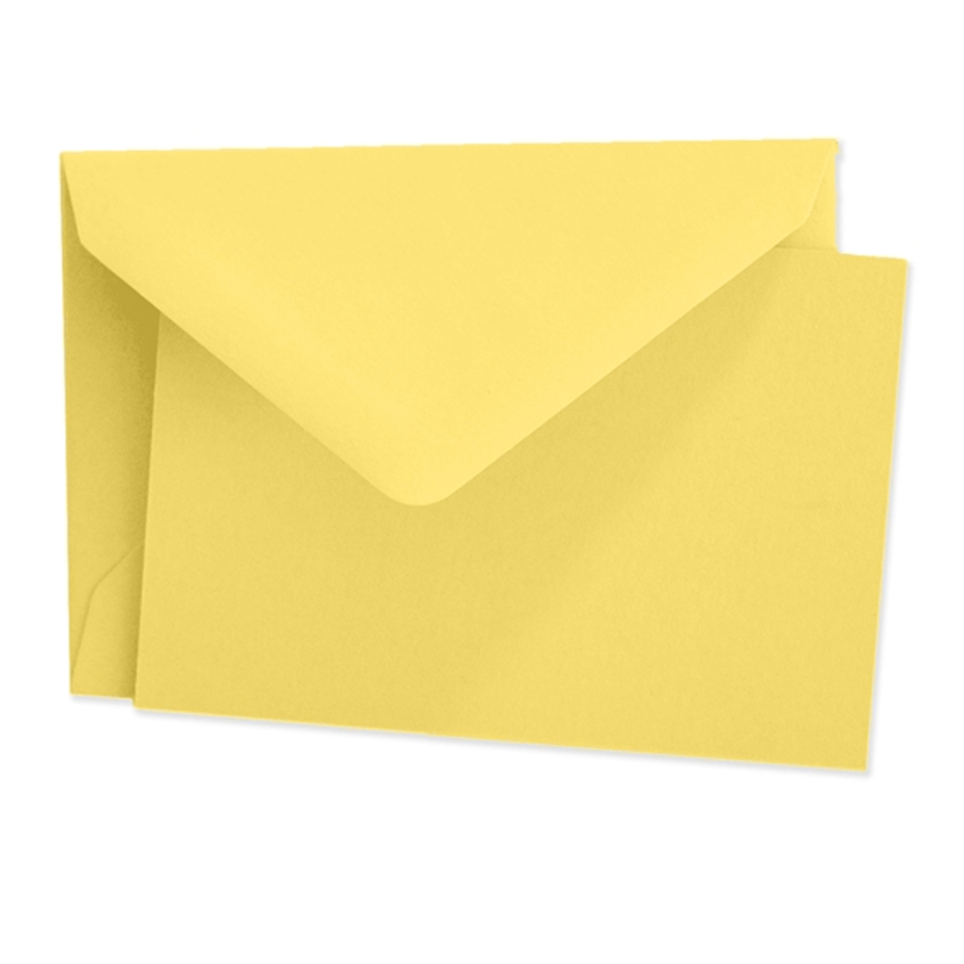 Color Vellum Small Note Cards and Envelopes 2.5" x 3.75" (25ct) | Original Crown Mill