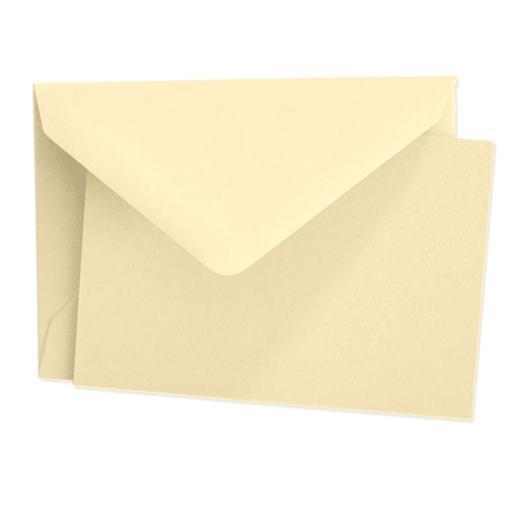 Color Vellum Small Note Cards and Envelopes 2.5" x 3.75" (25ct) | Original Crown Mill