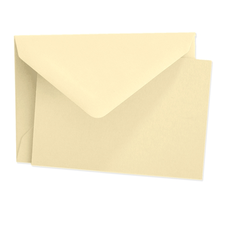 Color Vellum Small Note Cards and Envelopes 2.5" x 3.75" (25ct) | Original Crown Mill