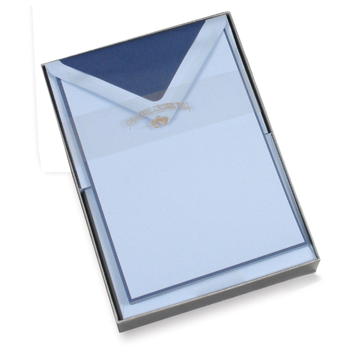 "Bi-Color" Sheet Correspondence Box A5 | Original Crown Mill