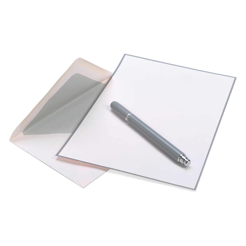 "Bi-Color" Sheet Correspondence Box A5 | Original Crown Mill