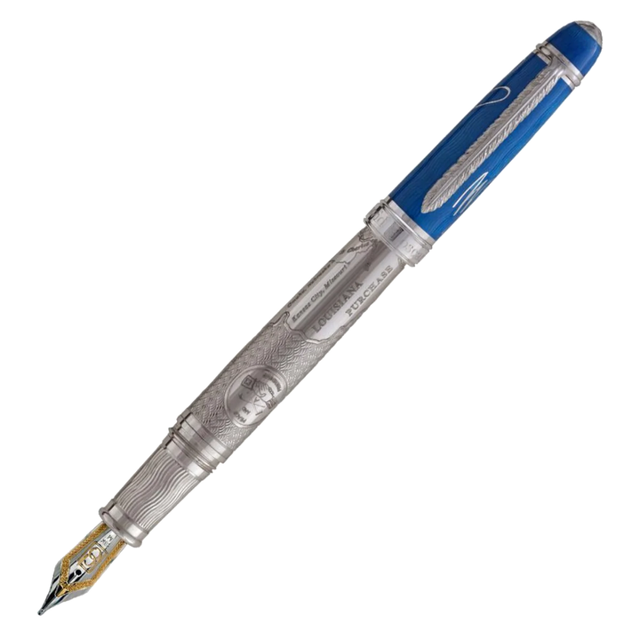 David Oscarson William Clark Sapphire Pen