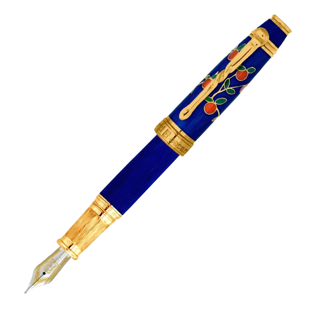 David Oscarson Tree of Life Sapphire Pen