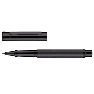 Otto Hutt Design 04 Black Matte Guilloche - Rollerball