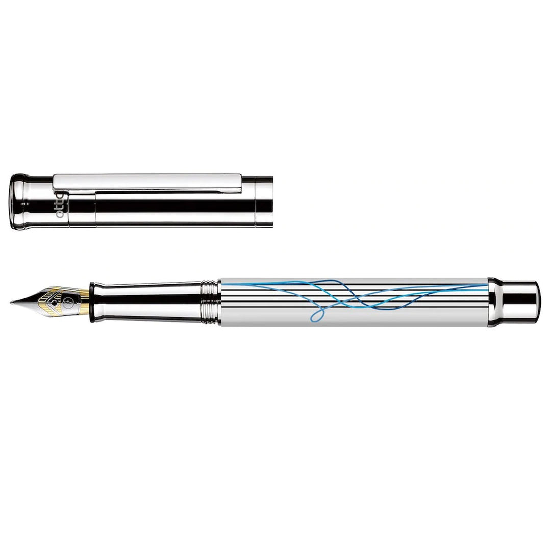 Otto Hutt Design 04 Scribble - Fountain Pen - 18K Gold