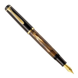 Pelikan M200 Classic Fountain Pen - Brown Marble