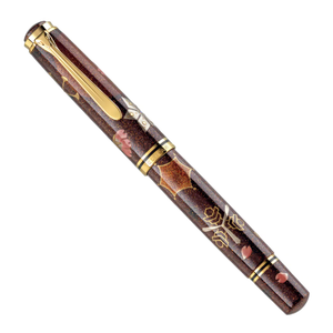 Pelikan LE Maki-e Snow, Moon, and Flowers - Fountain Pen