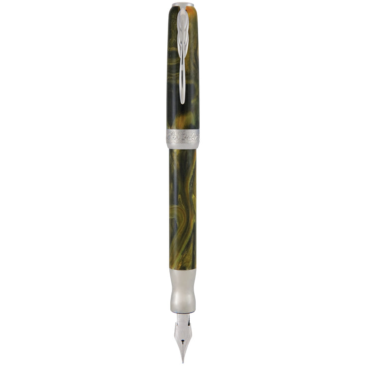 Pineider La Grande Bellezza Gemstones Fountain Pen - Tiger&