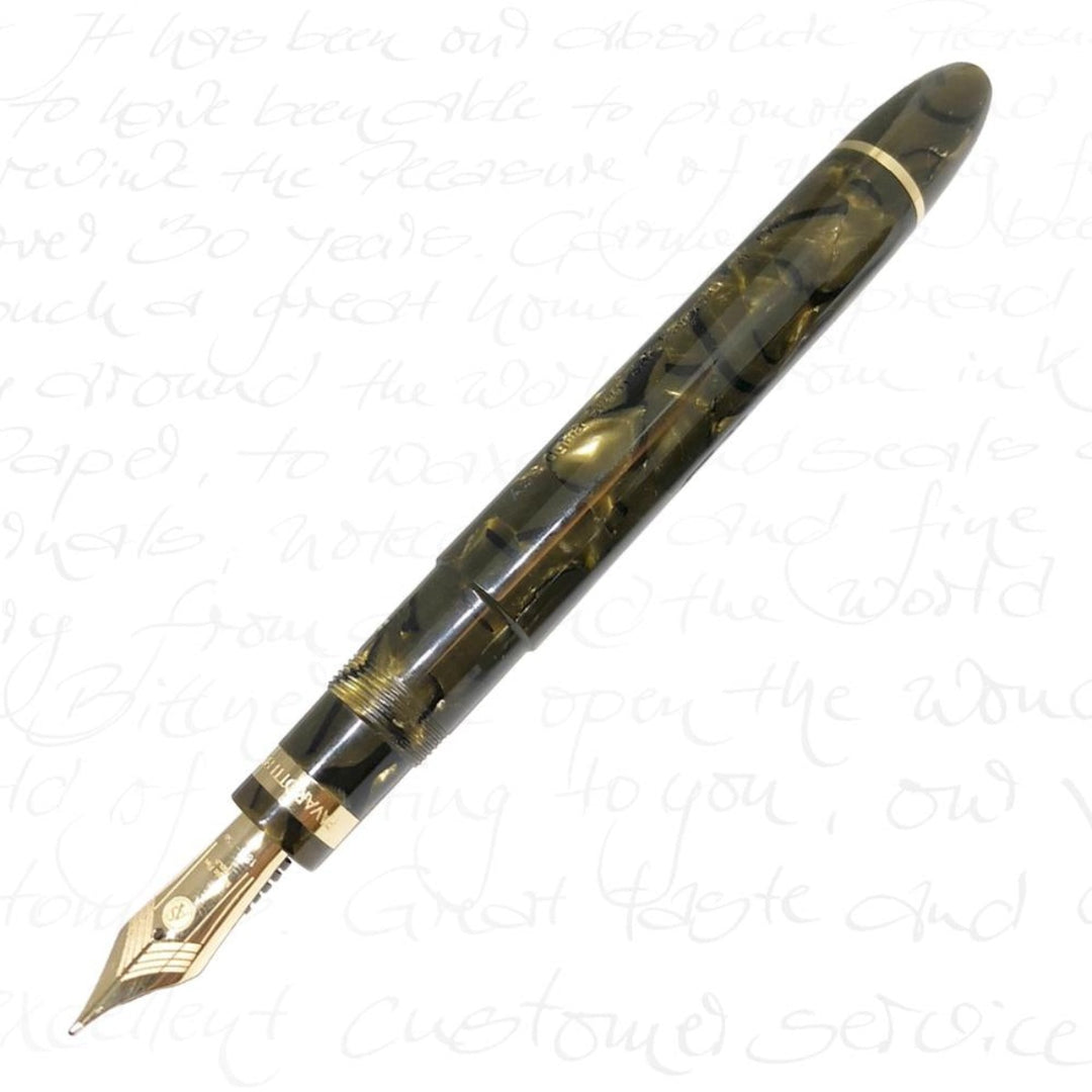 Armando Simoni Club Ogiva Green Saft Pavarotti Fountain Pen