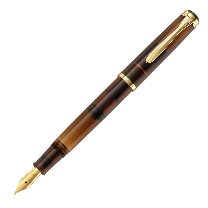 Pelikan M200 Classic Fountain Pen Set with 2017 Ink of the Year - Smoky Quartz