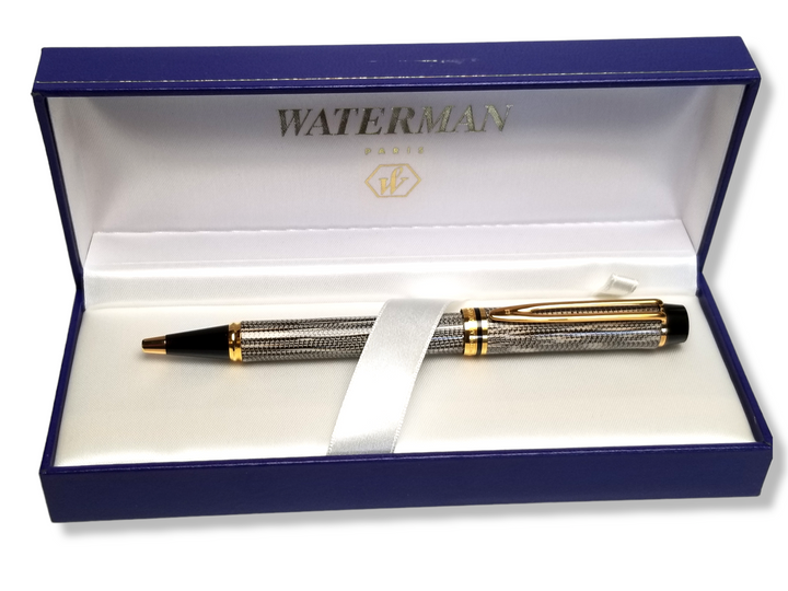 Waterman Le Man Rhapsody Caviar Lizard White Ballpoint Pen
