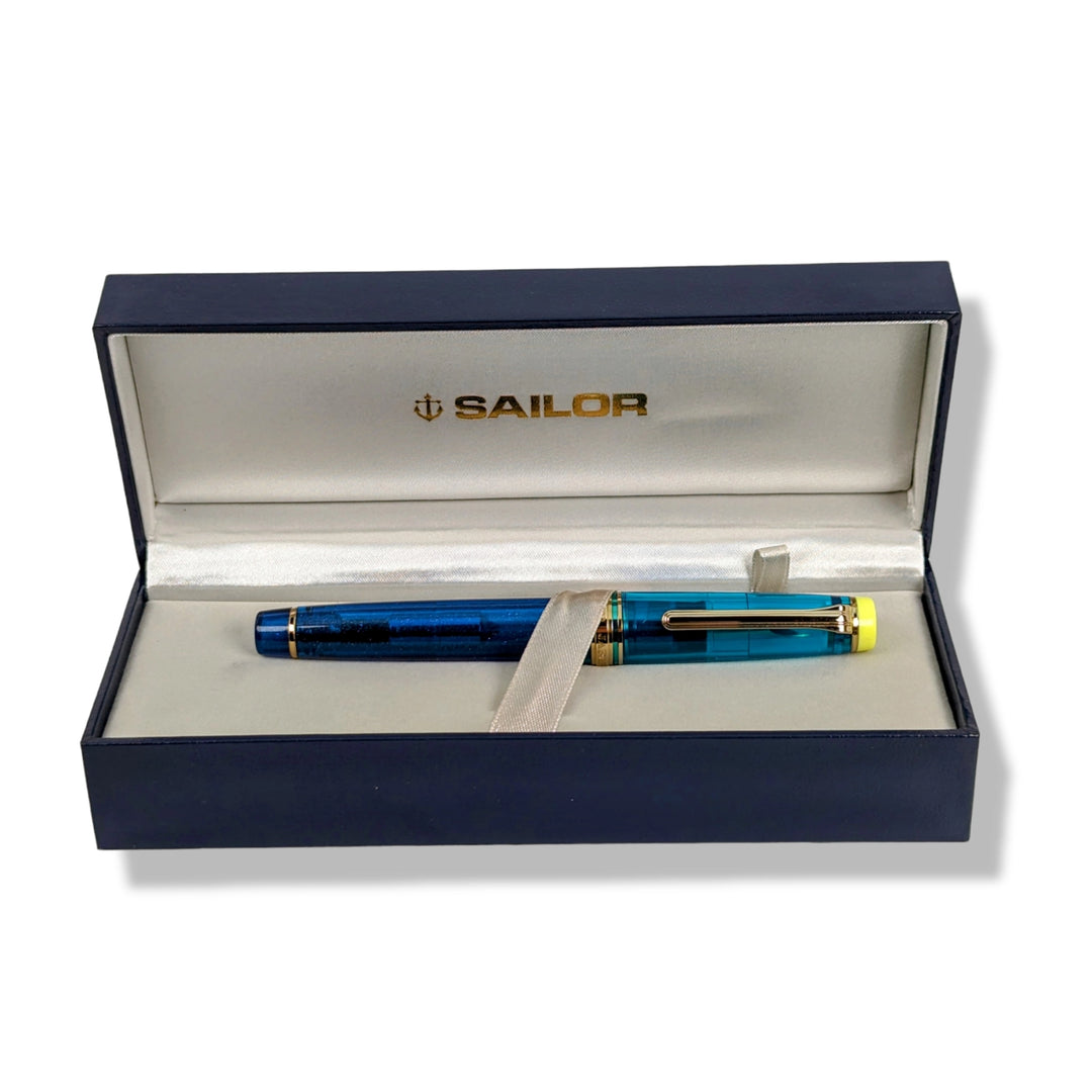 Sailor Professional Gear Kure Azur Fountain Pen - 2020 Limited Edition Cocktail Series