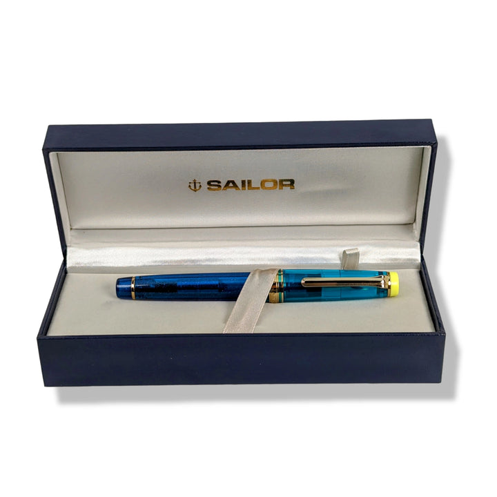Sailor Professional Gear Kure Azur Fountain Pen - 2020 Limited Edition Cocktail Series