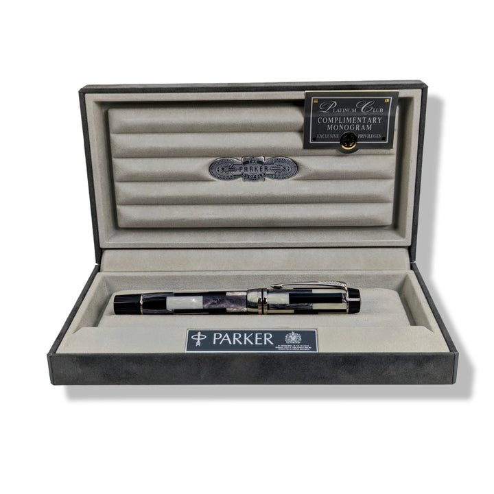 Parker Duofold Centennial Mosaic BW Fountain Pen