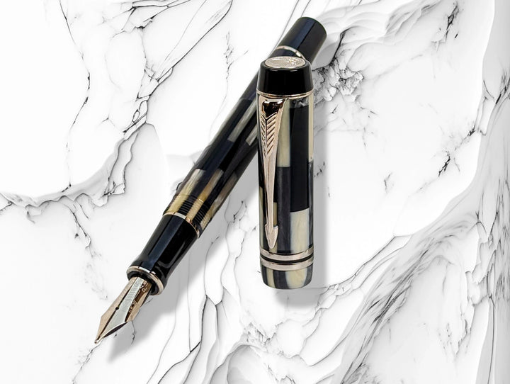 Parker Duofold Centennial Mosaic BW Fountain Pen