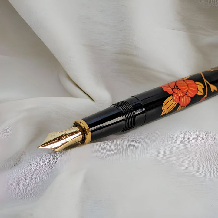 Sailor Maki-e Flower and Butterfly Fountain Pen