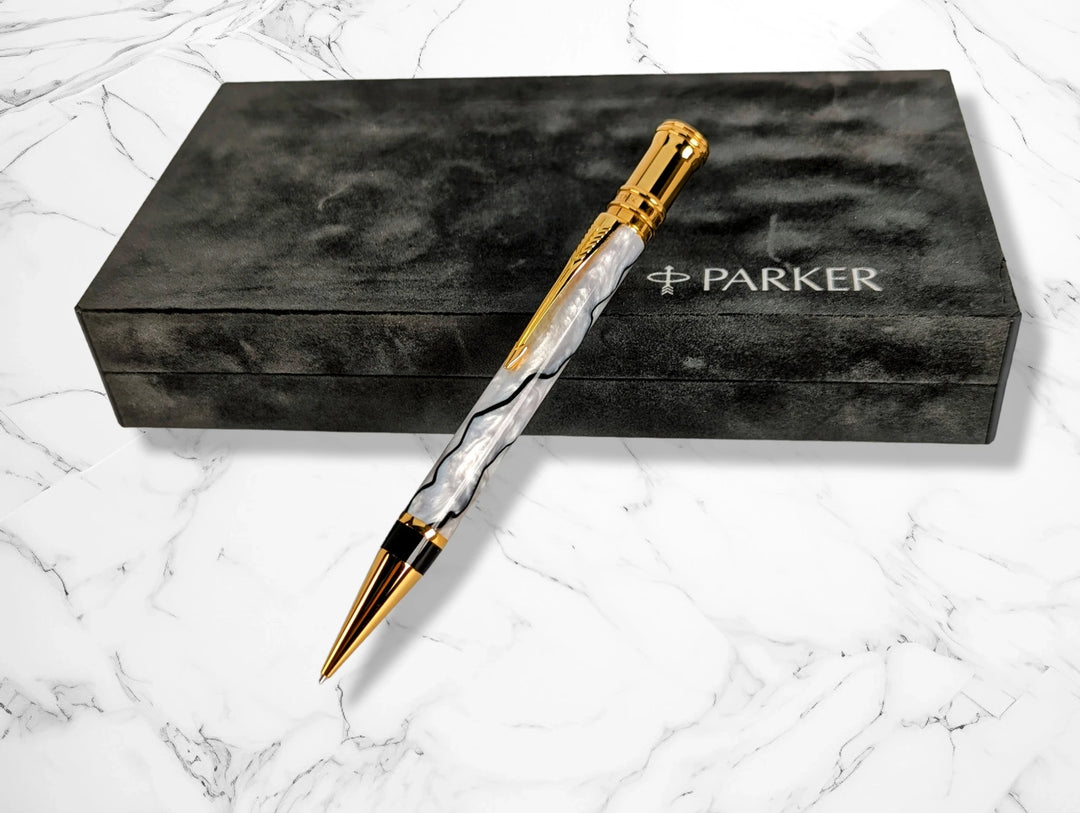 Parker Duofold Centennial Black and Pearl Mechanical Pencil