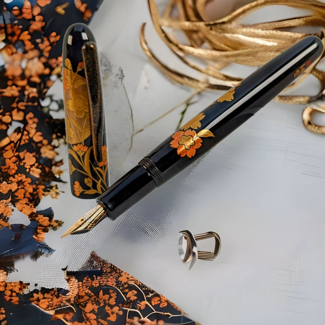 DANITRIO Maki-e  Sakura Tree at Night  Fountain Pen