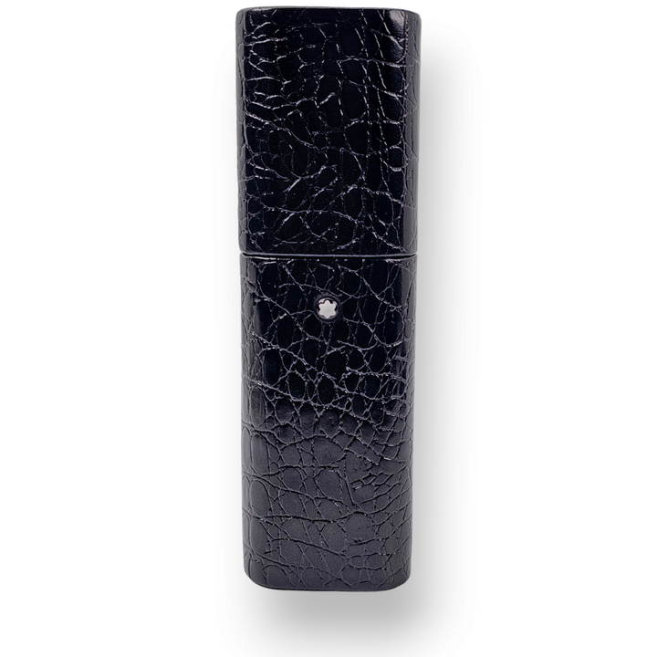 Montblanc Florentine Croc Pen Pouch Black